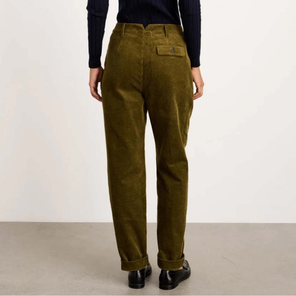 Alex‎ Mill Rugged Corduroy Boy Pant in Dark Olive Sz 4 - Picture 2 of 12